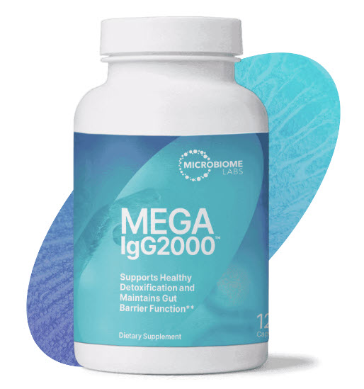 Megaigg2000 microbiome labs 120 capsules