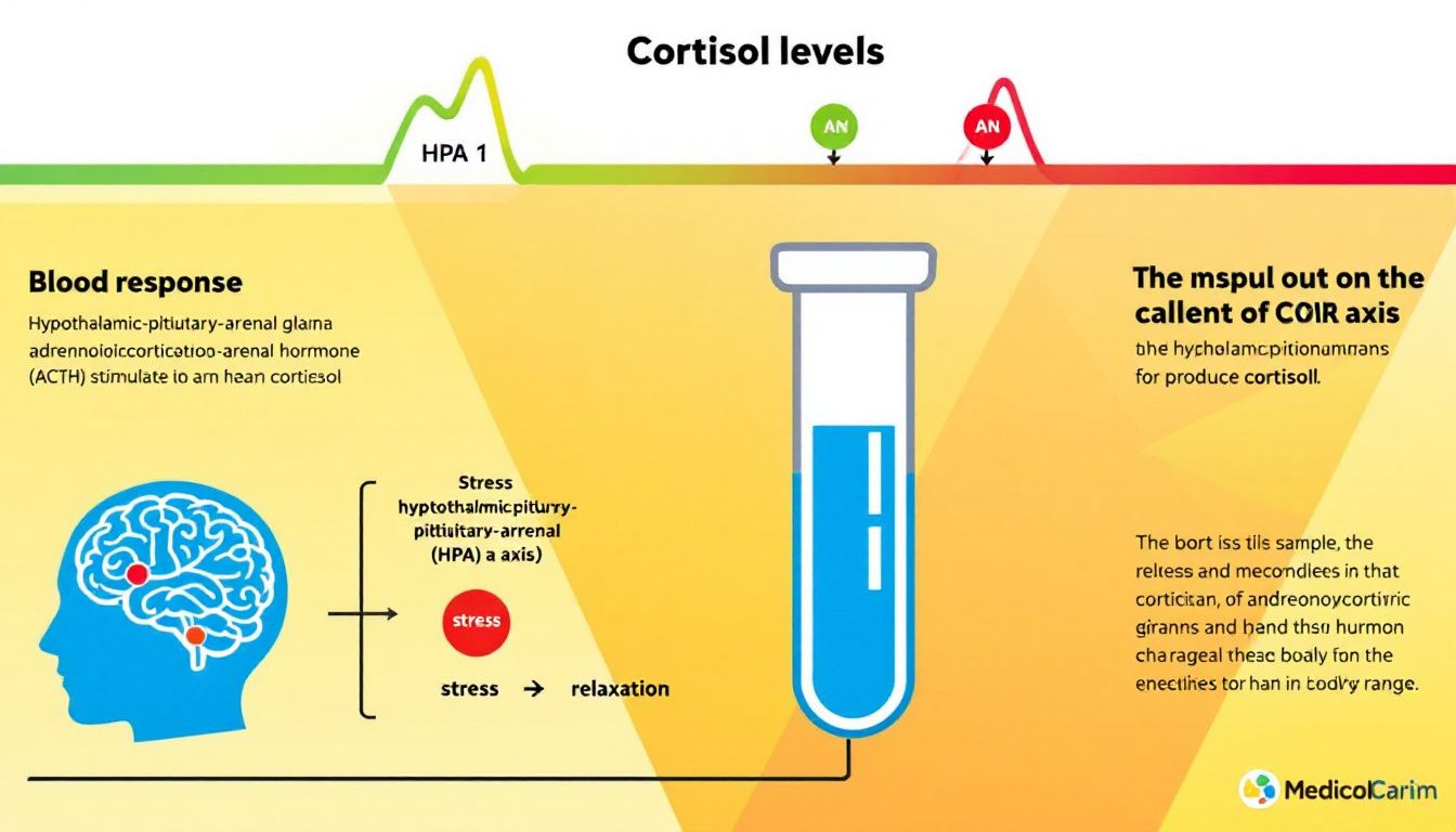 An overview of cortisol blood tests and their health impacts.