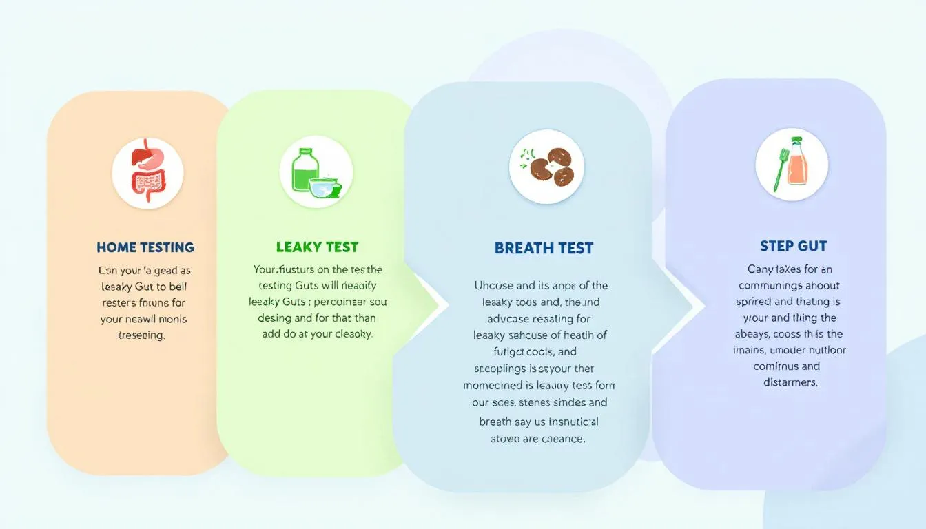An overview of home testing methods for leaky gut.