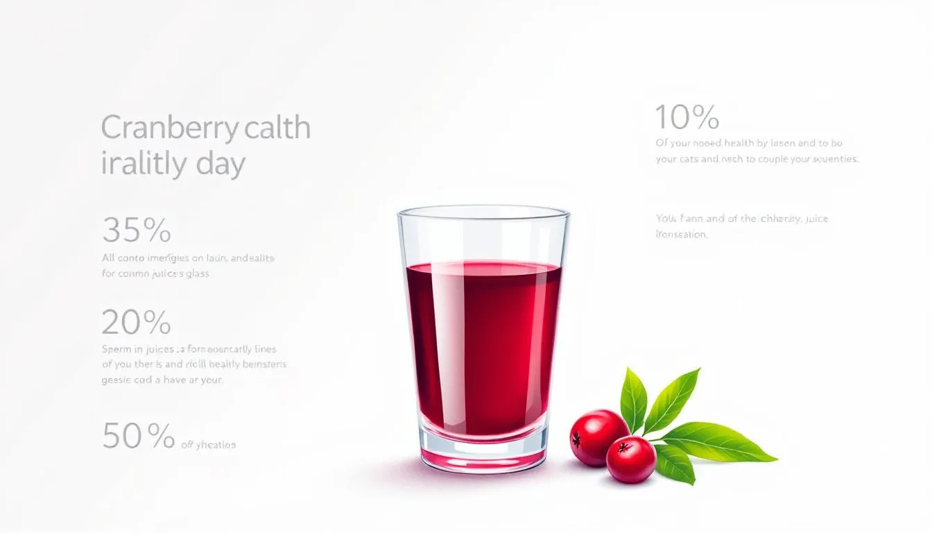 A glass of cranberry juice, known for preventing recurrent UTIs.