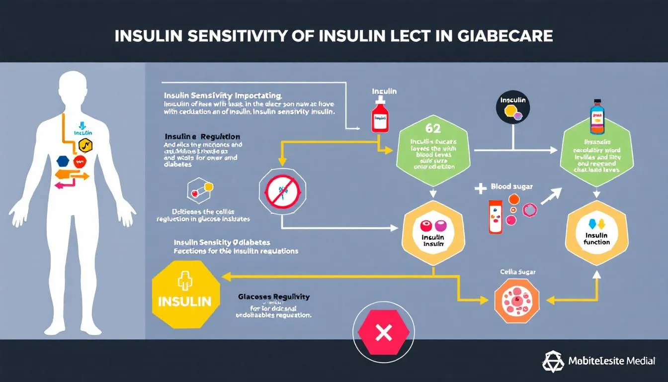 A chart illustrating the importance of insulin sensitivity testing in diabetes care.
